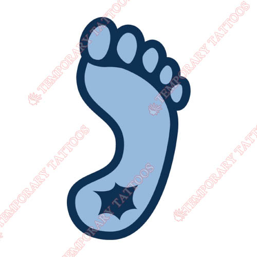 North Carolina Tar Heels Customize Temporary Tattoos Stickers NO.5515